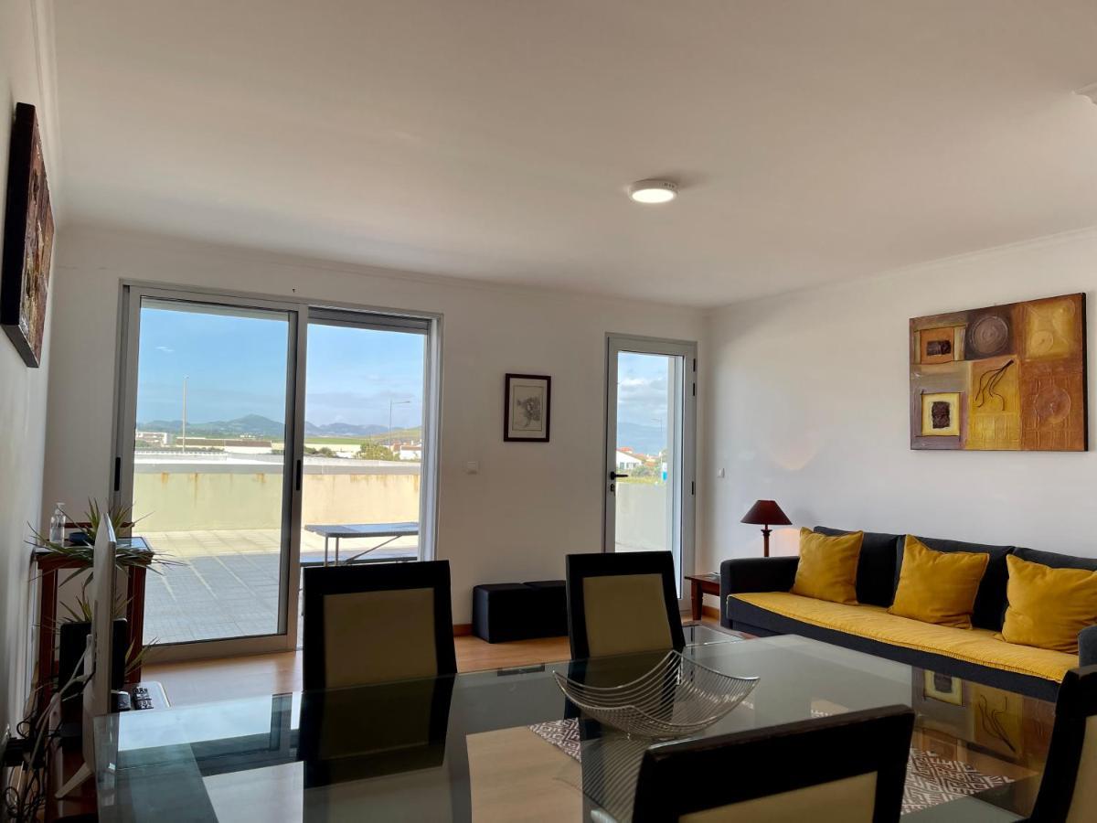 Ocean Terrace House Apartman Ribeira Grande Kültér fotó