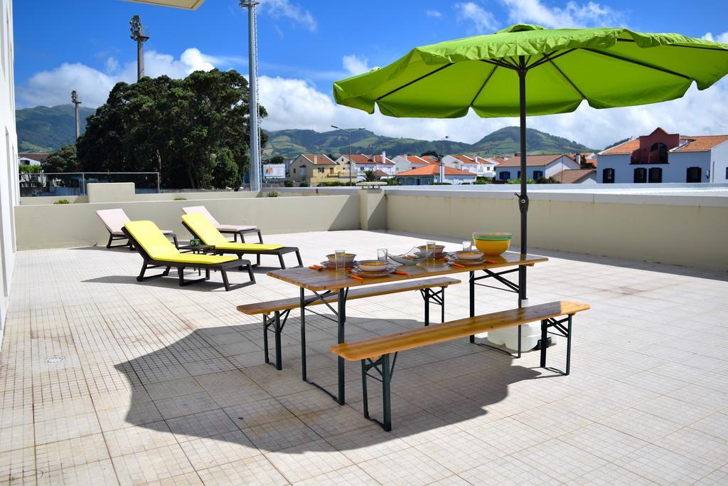 Ocean Terrace House Apartman Ribeira Grande Kültér fotó